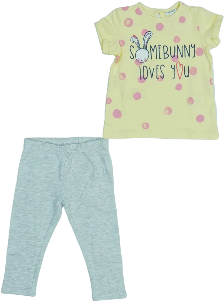 Yellow OVS - Fagottino 2-piece set - Top &amp; Bottom EU 86 / UK 12-18 months / US 18 months