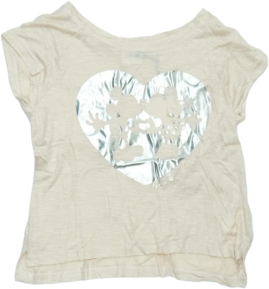 Rózsaszín Disney Póló EU 146 / UK 11 év / US 12 év/L