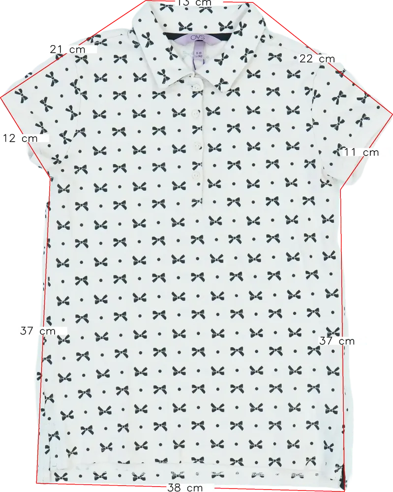 Rózsaszín OVS Póló EU 140 / UK 10 év / US 10 év/L