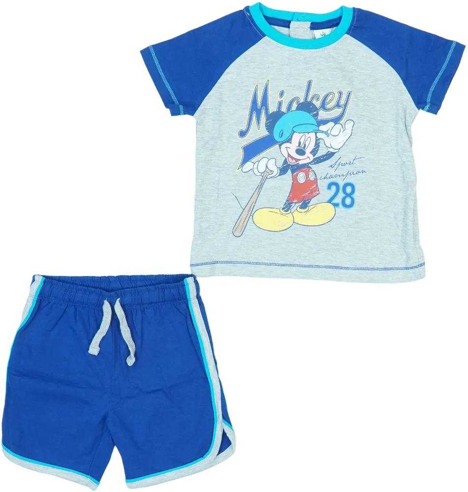 Többszínű Disney 2 részes szett - Felsőruházat és nadrág EU 86 / UK 12-18 hónap / US 18 hónap