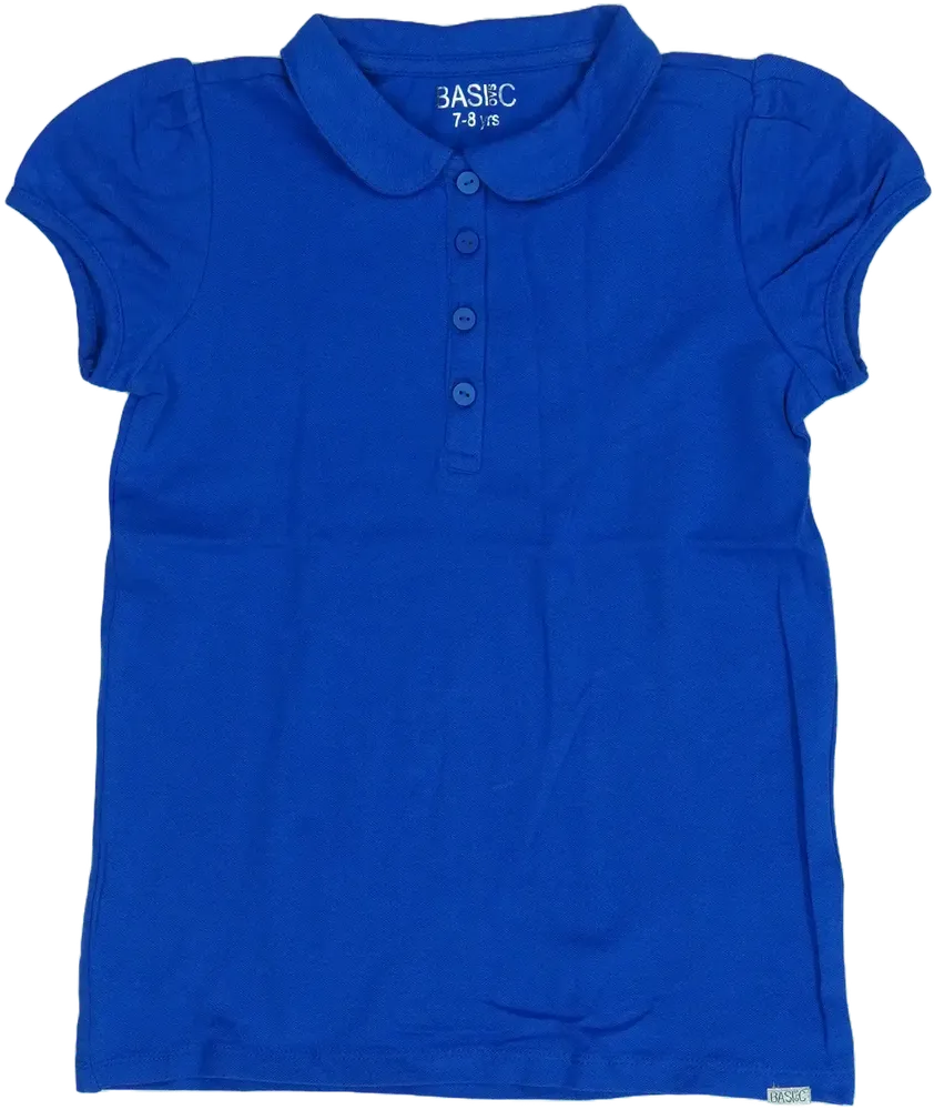 Kék OVS Galléros póló EU 128 / UK 8 év / US 8 év/M