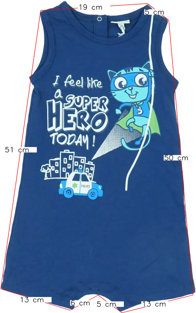 Kék OVS - Fagottino Napozó EU 92 / UK 2 év / US 2T