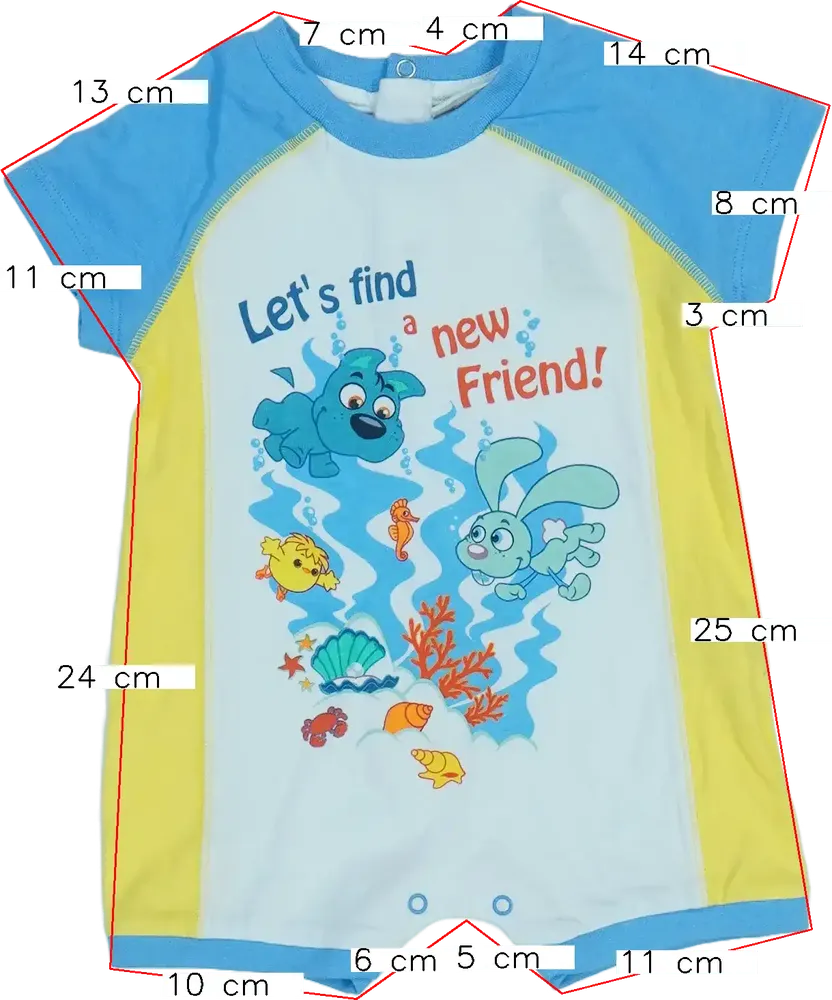 Többszínű OVS - Fagottino Napozó EU 62 / UK 0-3 hónap / US 0-3 hónap