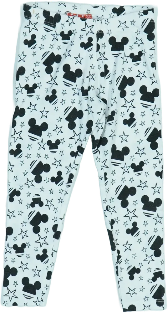 Fehér Disney Leggings EU 104 / UK 4 év / US 4T/XS
