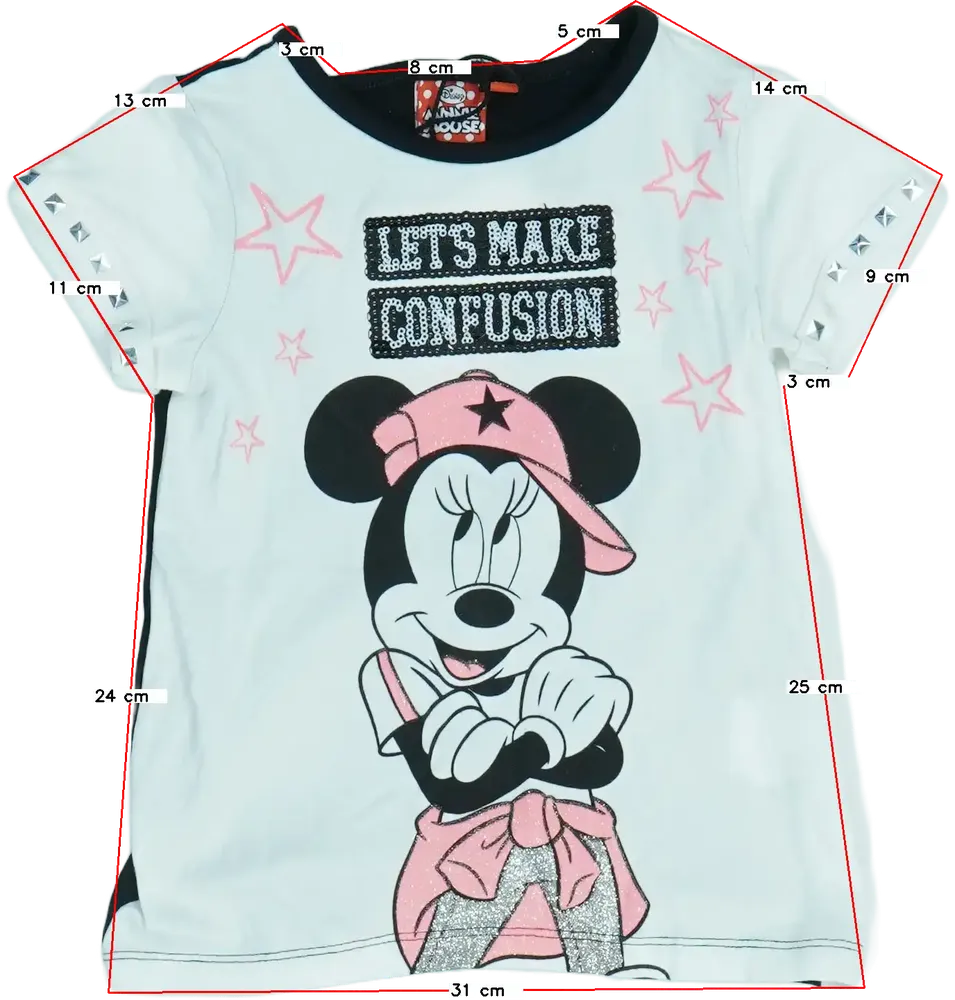 Fehér Disney Póló EU 98 / UK 3 év / US 3T