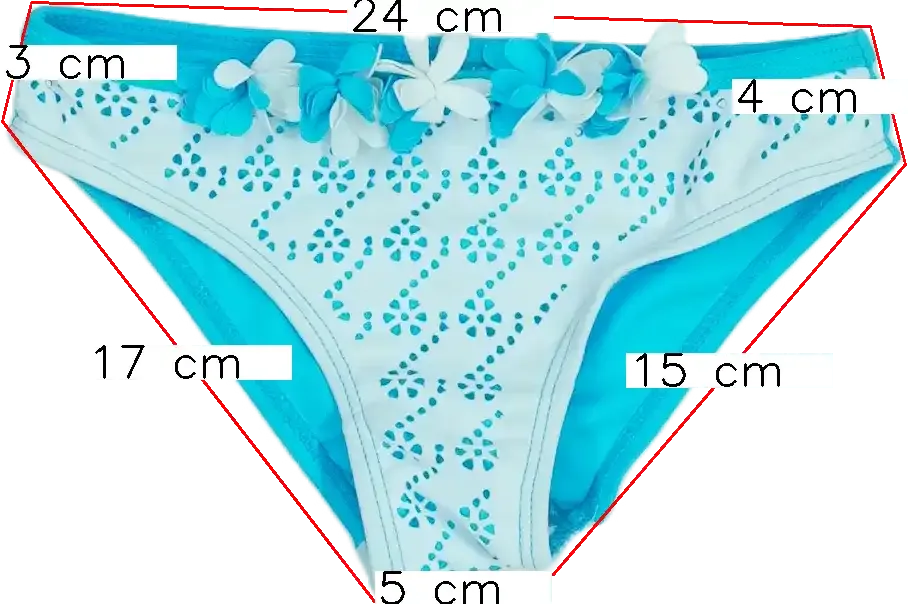 Kék OVS Bikini alsó EU 104 / UK 4 év / US 4T/XS