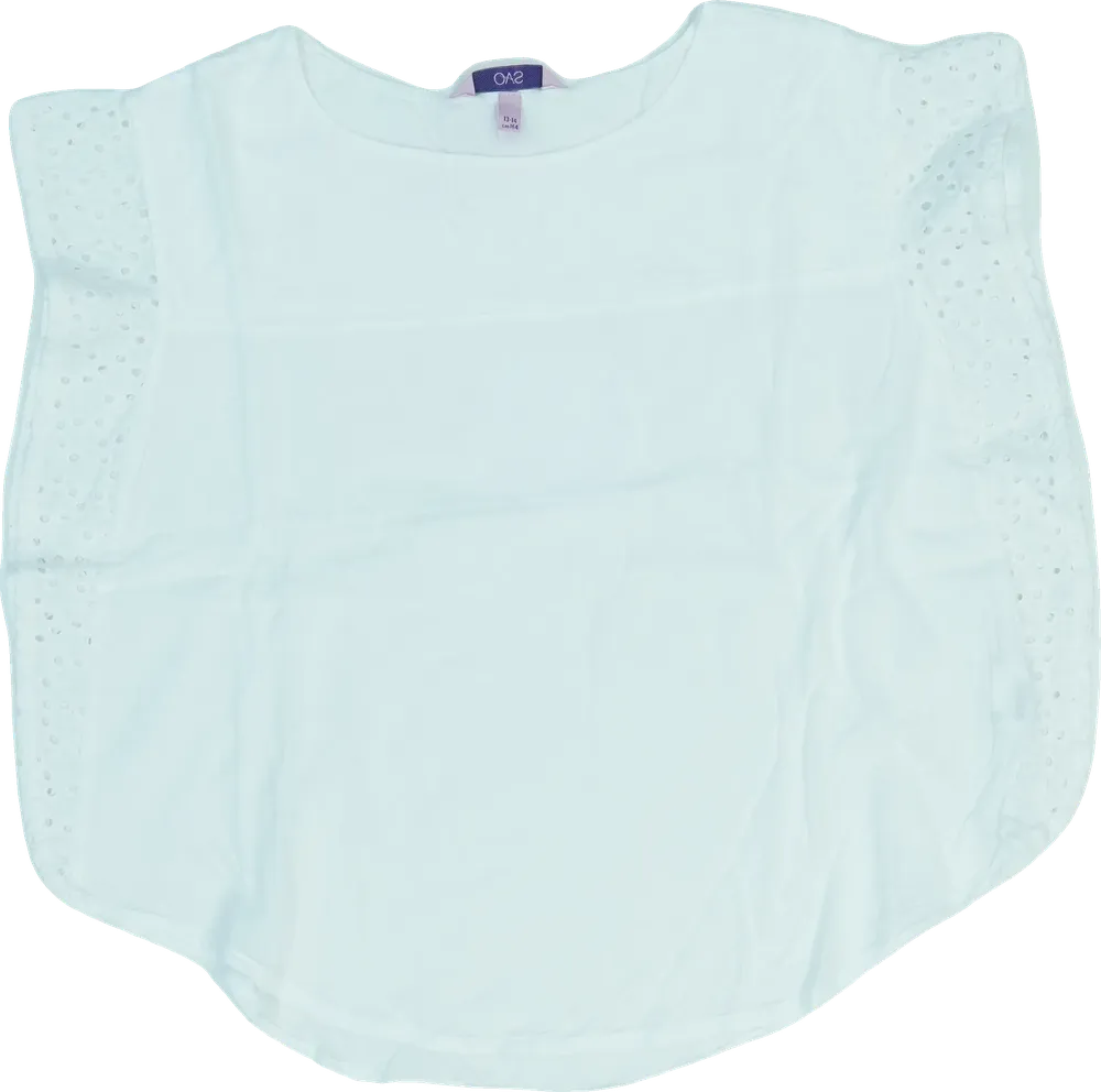 Fehér OVS Blúz EU 164 / UK 14 év / US 14 év/XL