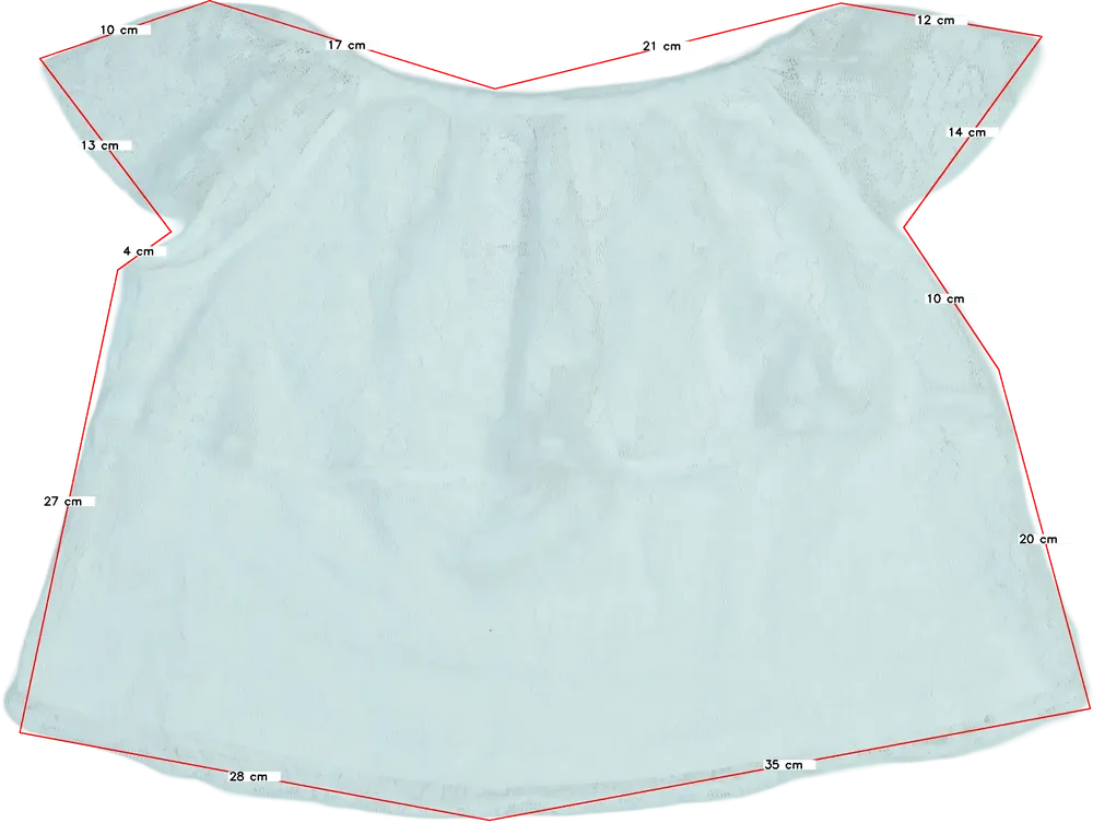 Fehér OVS Póló EU 140 / UK 10 év / US 10 év/L