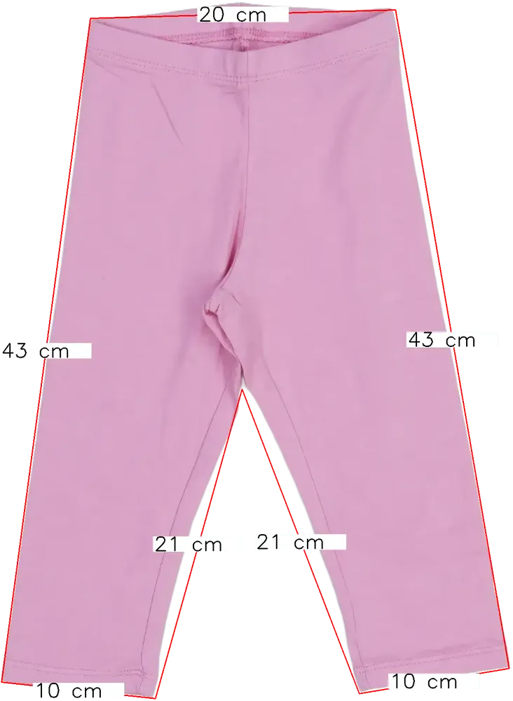 Rózsaszín OVS Leggings EU 104 / UK 4 év / US 4T/XS