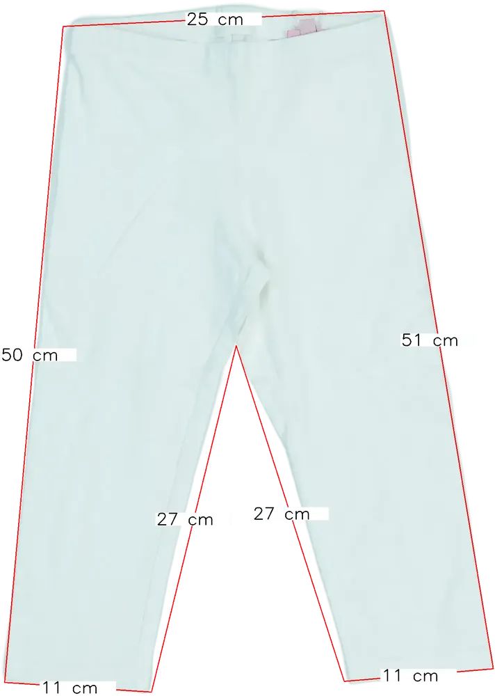 Fehér OVS Leggings EU 128 / UK 8 év / US 8 év/M