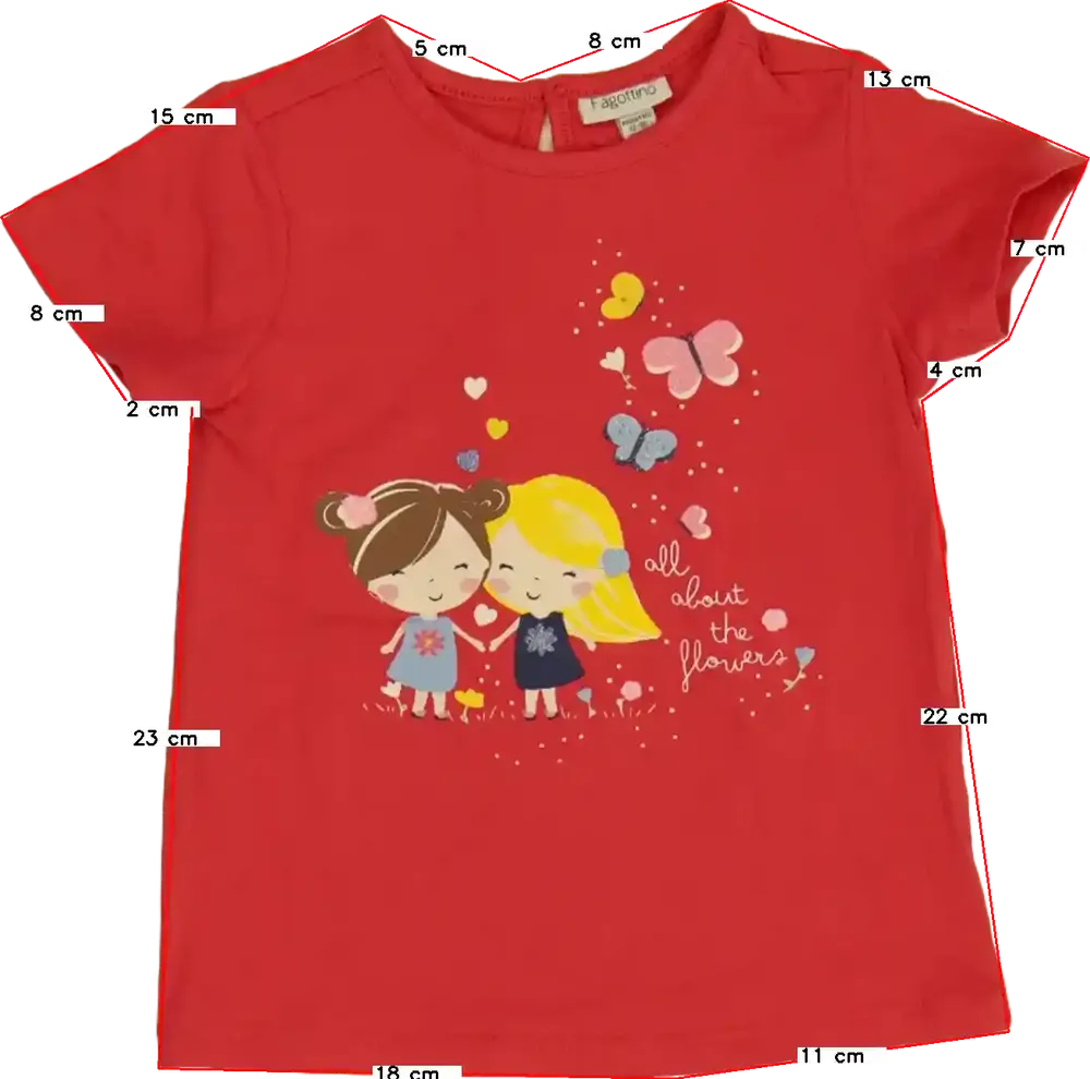 Rózsaszín OVS - Fagottino Póló EU 80 / UK 9-12 hónap / US 12 hónap