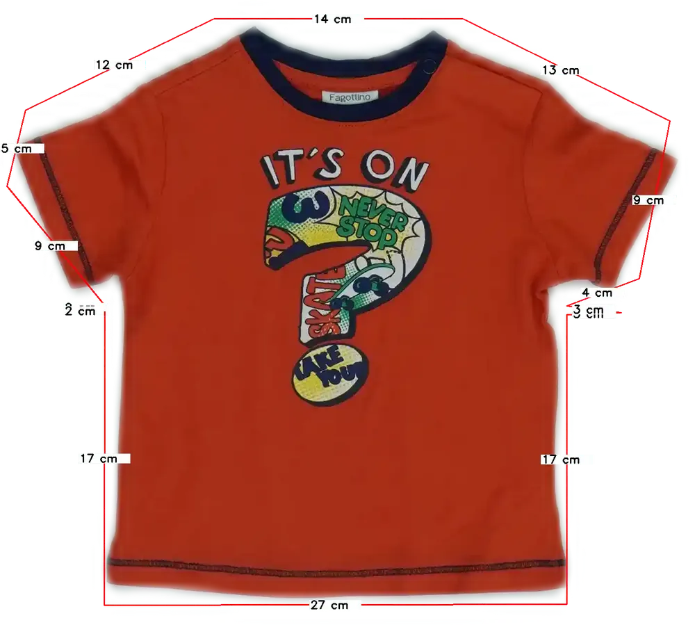 Sárga (narancs) OVS - Fagottino Póló EU 68 / UK 3-6 hónap / US 3-6 hónap