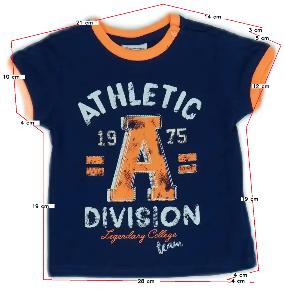 Kék OVS - Fagottino Póló EU 80 / UK 9-12 hónap / US 12 hónap