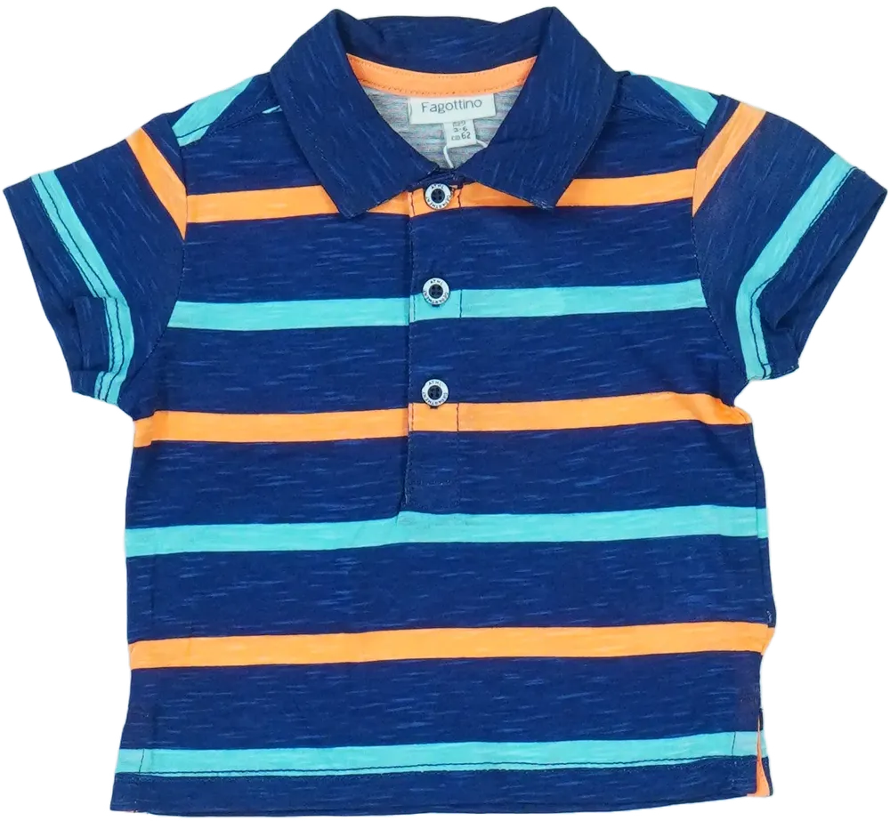 Kék OVS - Fagottino Galléros póló EU 68 / UK 3-6 hónap / US 3-6 hónap