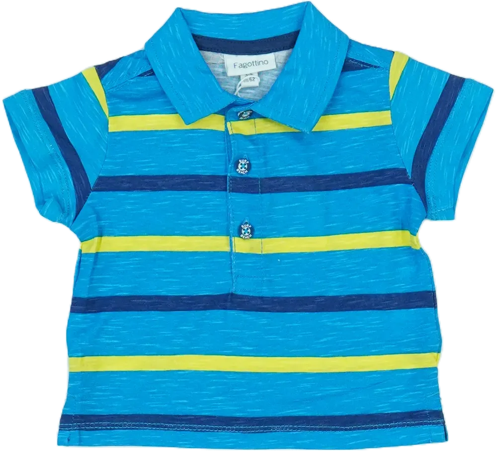 Kék OVS - Fagottino Galléros póló EU 68 / UK 3-6 hónap / US 3-6 hónap