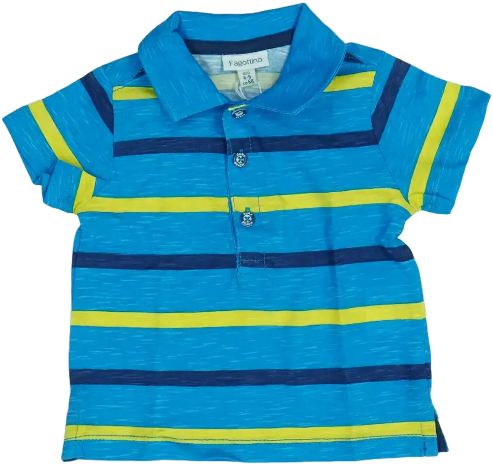 Kék OVS - Fagottino Galléros póló EU 74 / UK 6-9 hónap / US 6-9 hónap