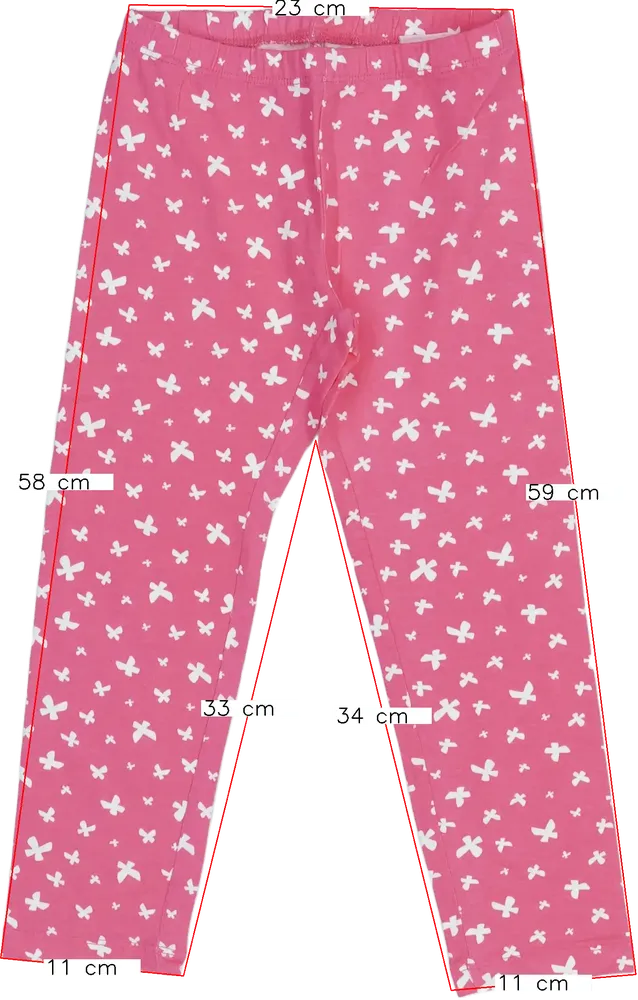 Rózsaszín OVS Leggings EU 128 / UK 8 év / US 8 év/M