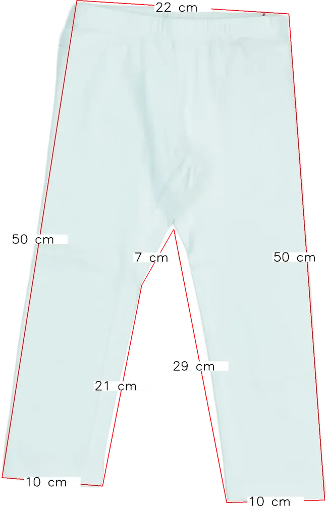 Fehér OVS Leggings EU 116 / UK 6 év / US 6 év/S