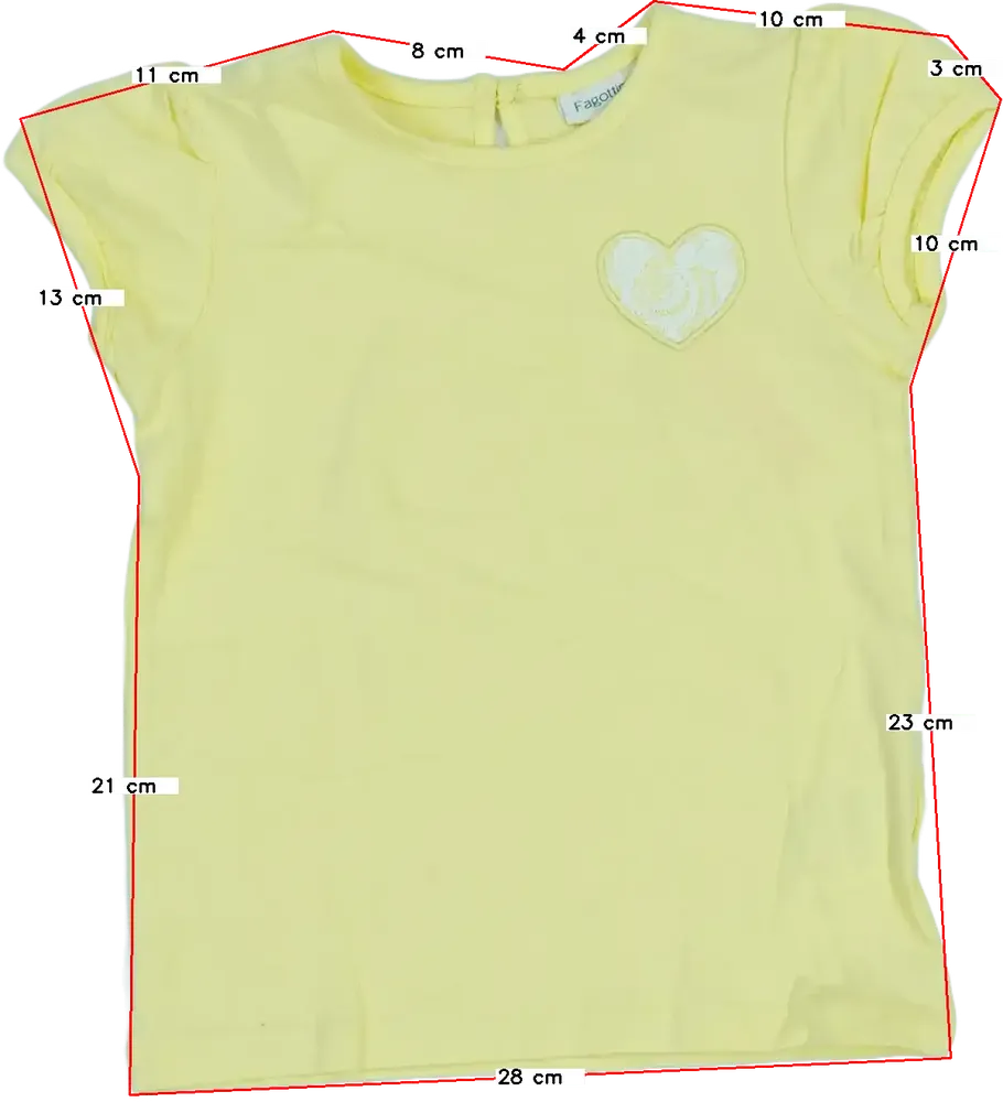 Sárga OVS - Fagottino Póló EU 86 / UK 12-18 hónap / US 18 hónap