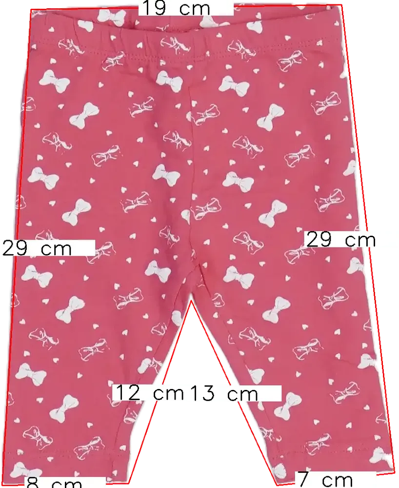 Rózsaszín OVS Leggings EU 68 / UK 3-6 hónap / US 3-6 hónap