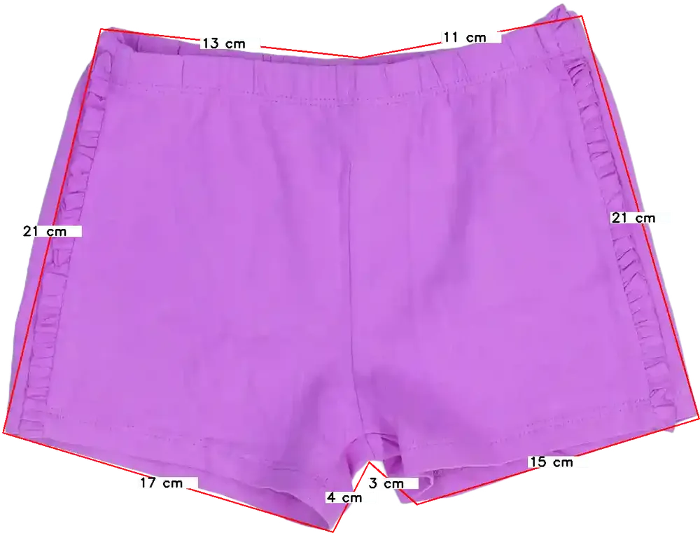 Lila OVS - Fagottino Rövidnadrág EU 98 / UK 3 év / US 3T