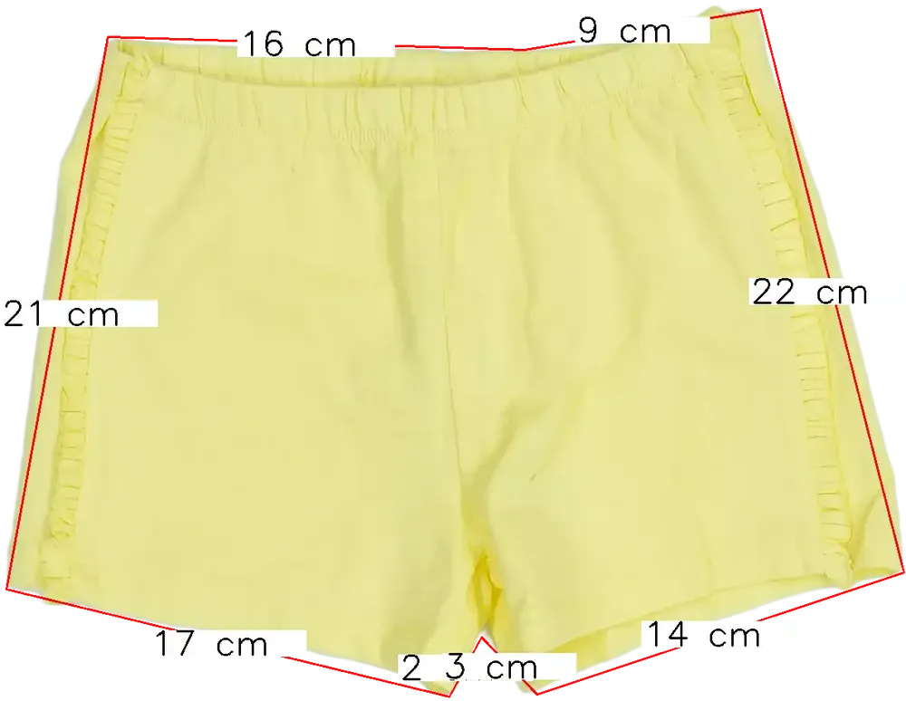 Sárga OVS - Fagottino Rövidnadrág EU 98 / UK 3 év / US 3T