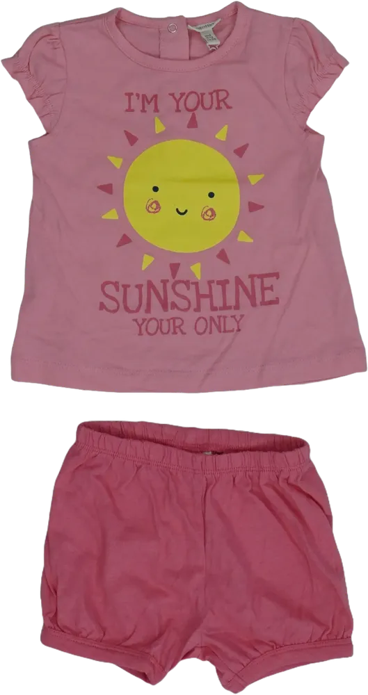 Pink OVS - Fagottino 2-piece set - Top &amp; Bottom EU 80 / UK 9-12 months / US 12 months
