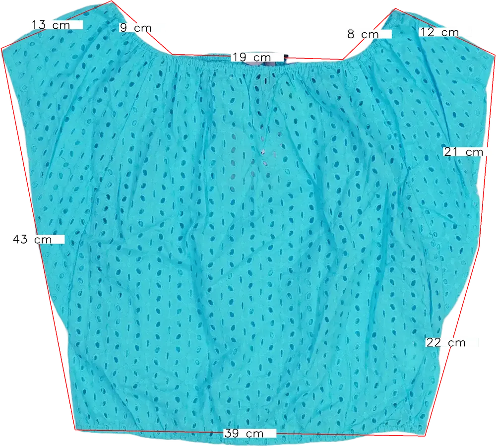 Kék OVS Póló EU 152 / UK 12 év / US 12 év/L