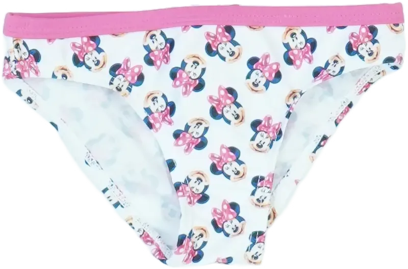 Fehér Disney Bikini alsó EU 74 / UK 6-9 hónap / US 6-9 hónap