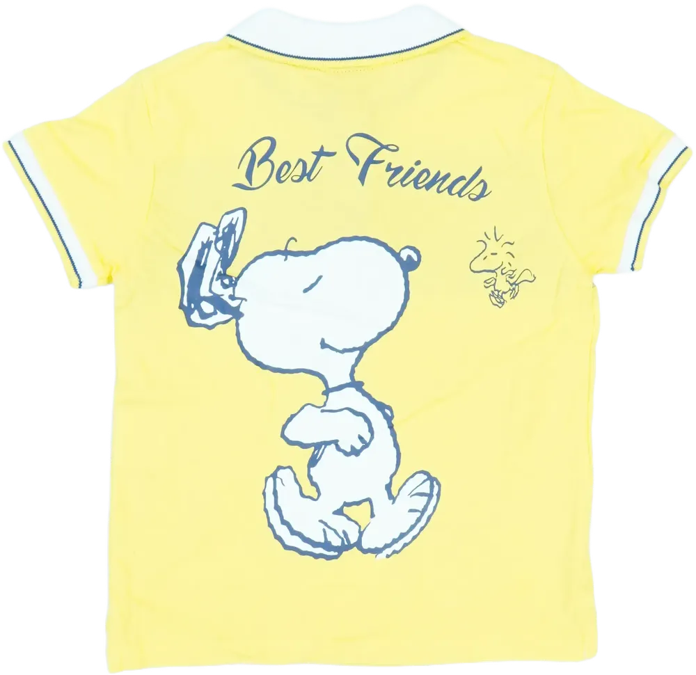 Sárga Peanuts Galléros póló EU 98 / UK 3 év / US 3T