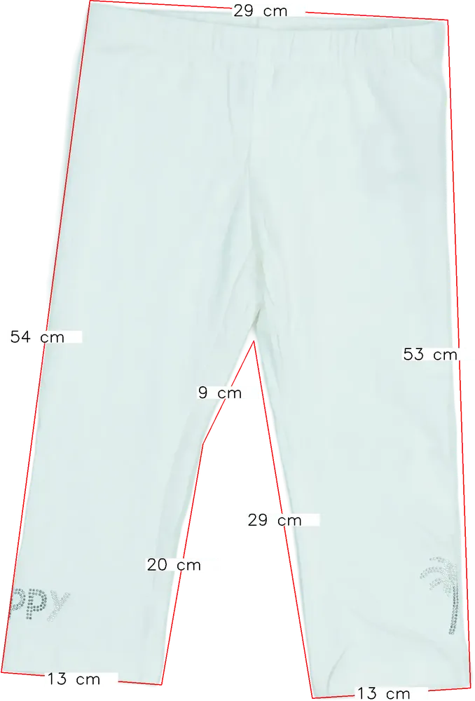 Fehér OVS Leggings EU 140 / UK 10 év / US 10 év/L