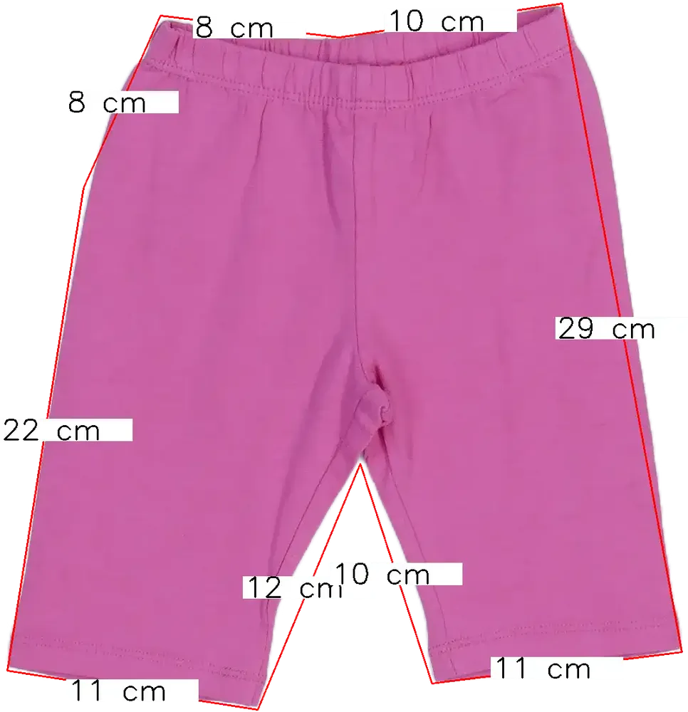 Rózsaszín OVS Rövidnadrág EU 98 / UK 3 év / US 3T