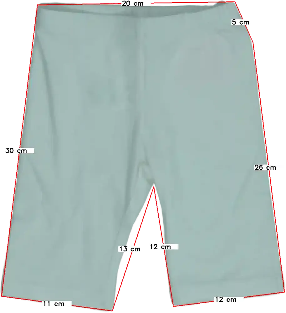 Fehér OVS Rövidnadrág EU 122 / UK 7 év / US 7 év/M