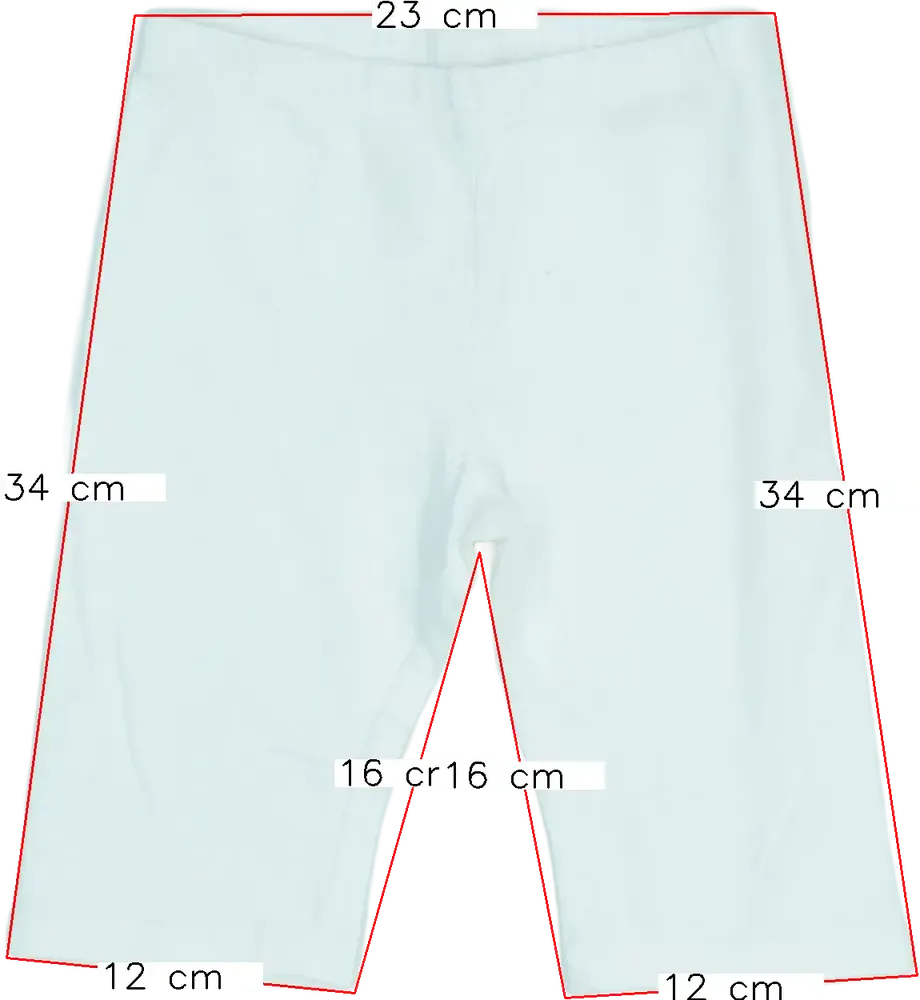 Fehér OVS Rövidnadrág EU 110 / UK 5 év / US 5 év/XS