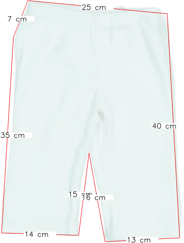 Fehér OVS Rövidnadrág EU 134 / UK 9 év / US 9 év/L