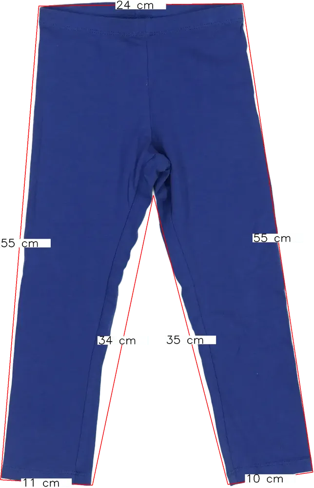 Kék OVS Leggings EU 122 / UK 7 év / US 7 év/M