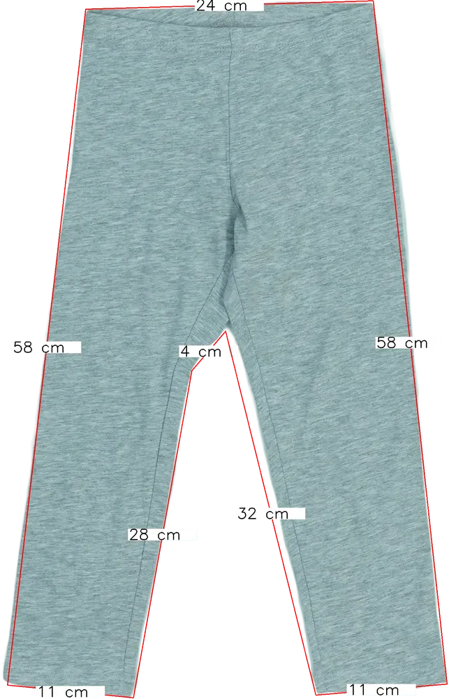 Szürke OVS Leggings EU 128 / UK 8 év / US 8 év/M