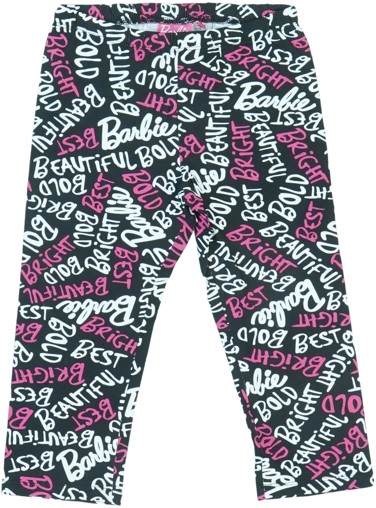 Fekete Barbie Leggings EU 134 / UK 9 év / US 9 év/L