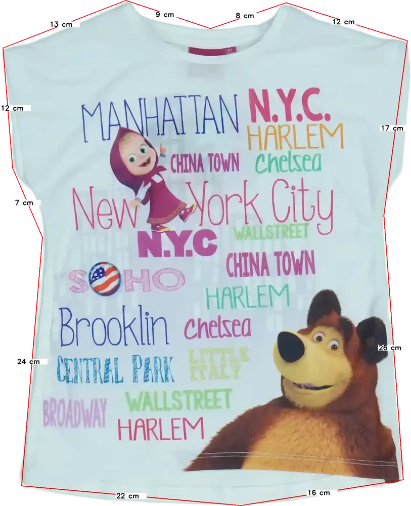 Fehér OVS Póló EU 122 / UK 7 év / US 7 év/M