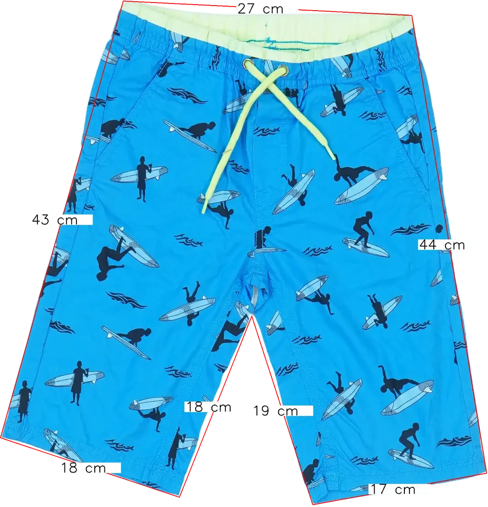 Kék OVS Rövidnadrág EU 122 / UK 7 év / US 7 év/M