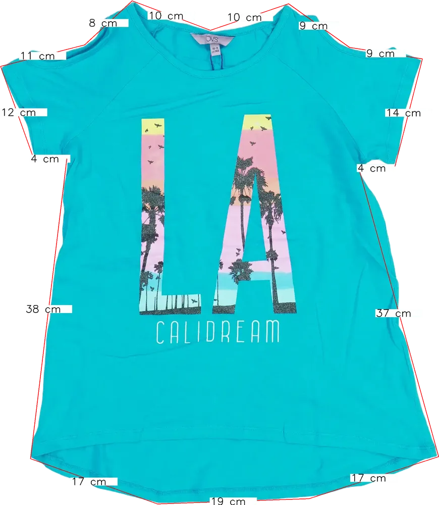 Kék OVS Póló EU 146 / UK 11 év / US 12 év/L