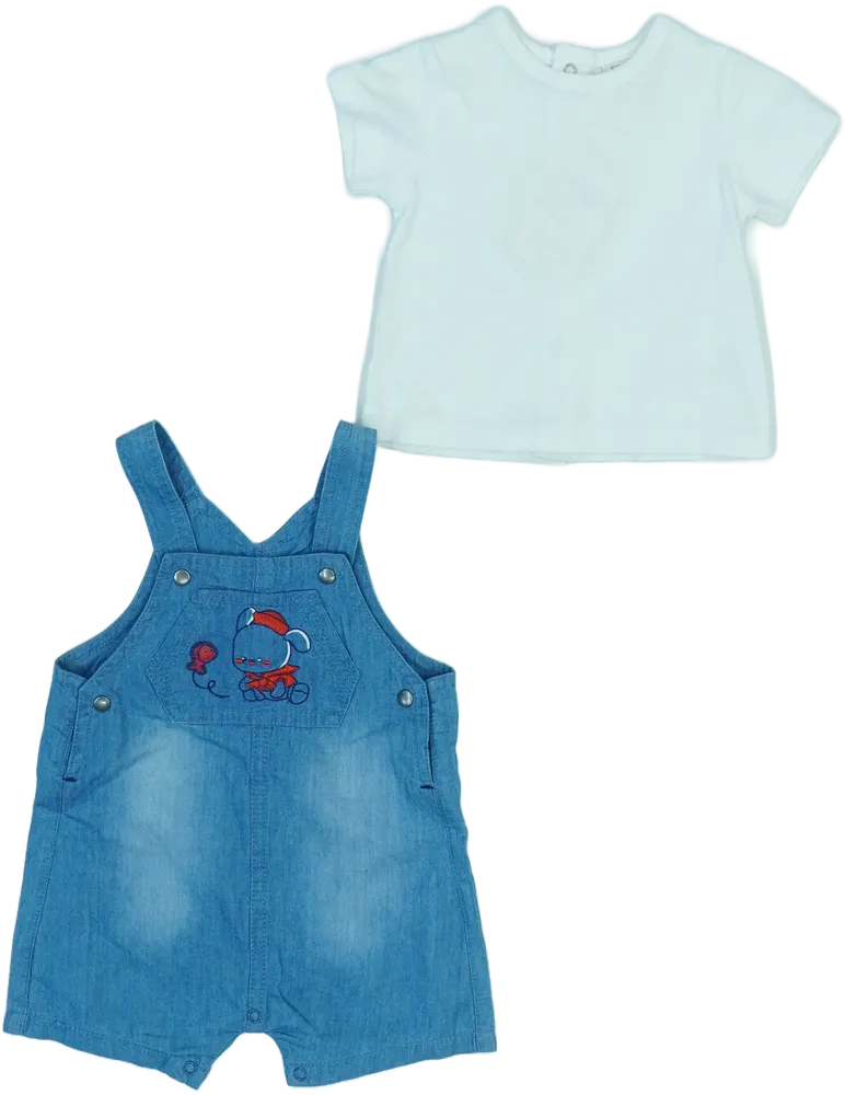 Multicoloured OVS - Fagottino 2-piece set - Top &amp; Bottom EU 68 / UK 3-6 months / US 3-6 months
