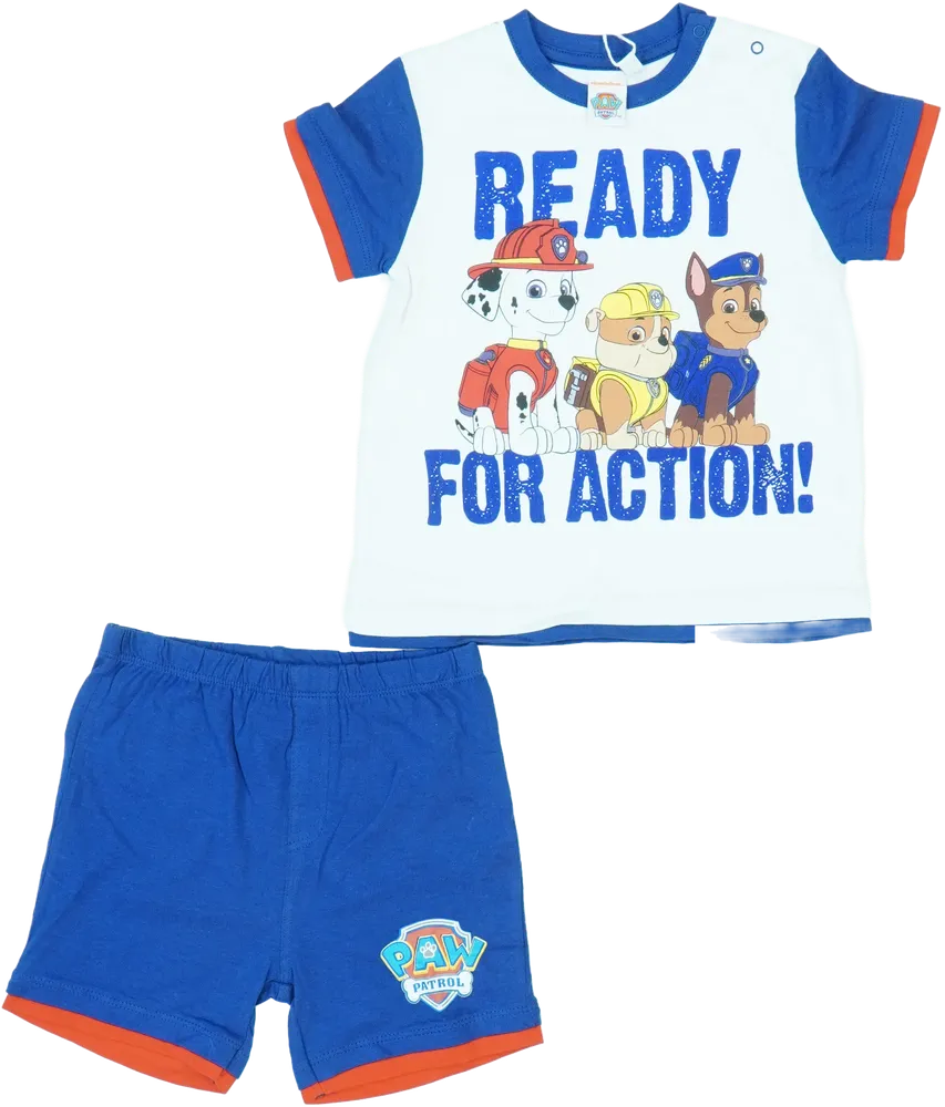 Kék Paw Patrol 2 részes szett - Felsőruházat és nadrág EU 86 / UK 12-18 hónap / US 18 hónap
