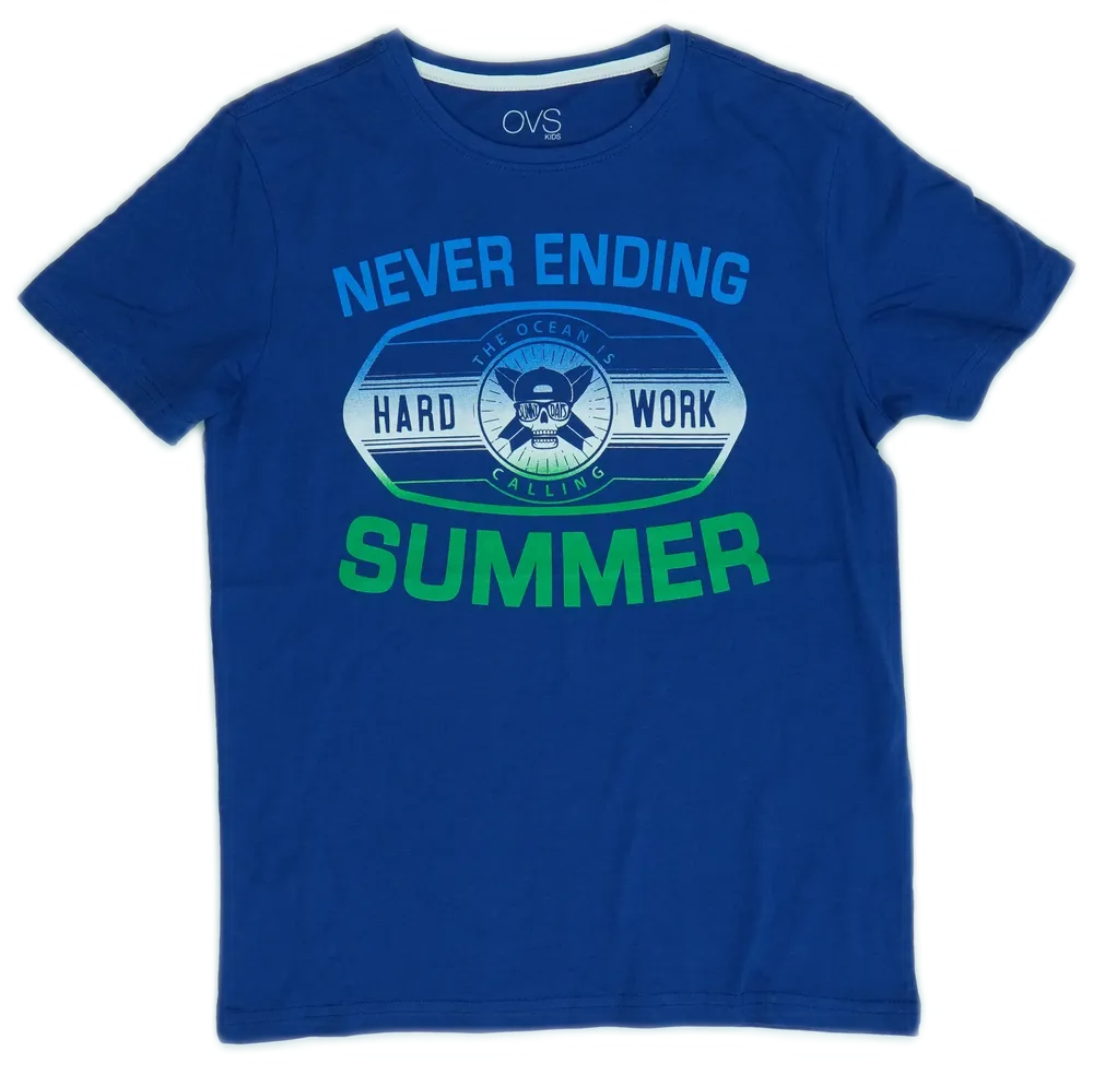 Kék OVS Póló EU 152 / UK 12 év / US 12 év/L