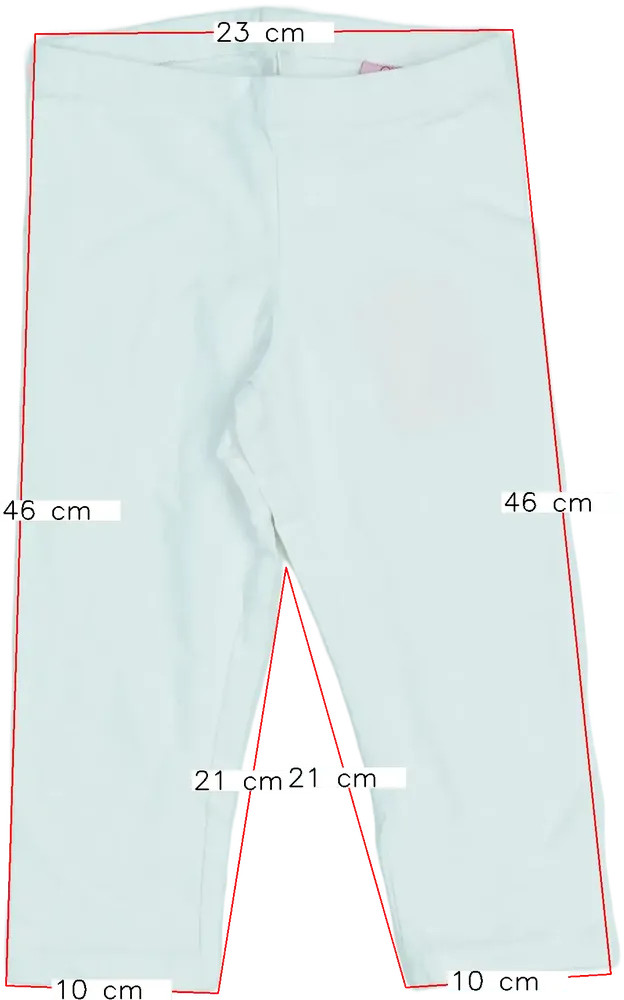 Fehér OVS Leggings EU 116 / UK 6 év / US 6 év/S