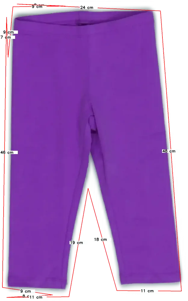 Lila OVS Leggings EU 122 / UK 7 év / US 7 év/M