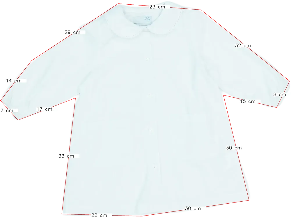 Fehér OVS Ruha EU 98 / UK 3 év / US 3T