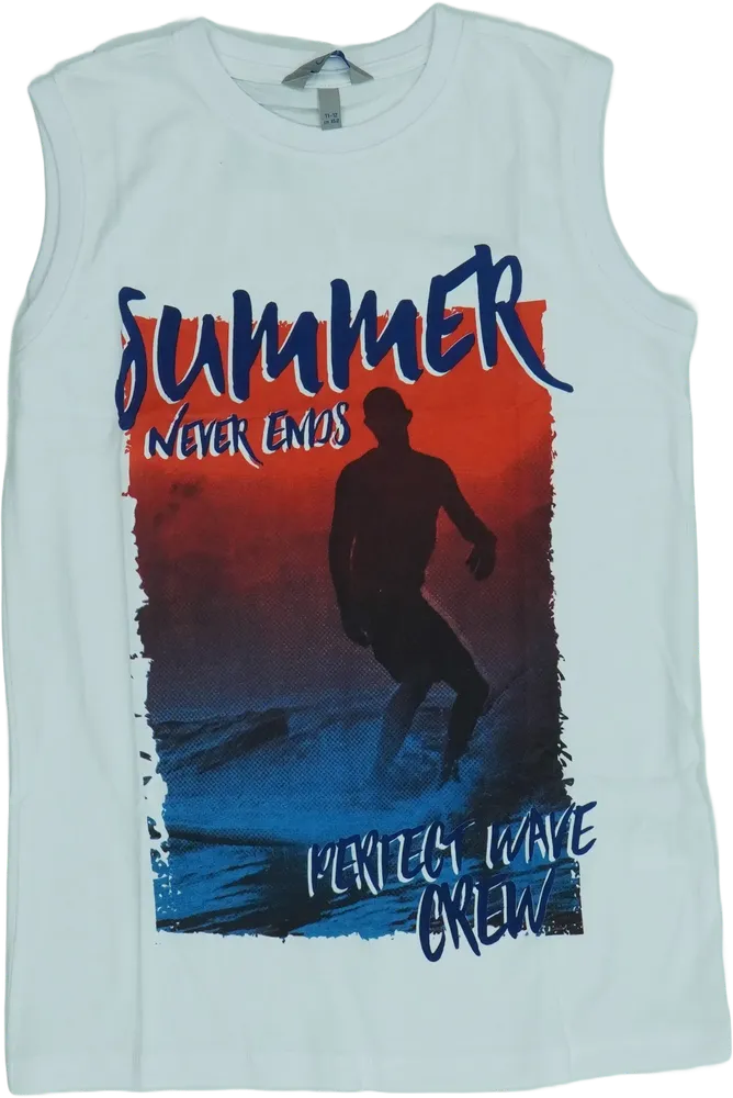 Fehér OVS Fiú / Férfi atléta EU 152 / UK 12 év / US 12 év/L