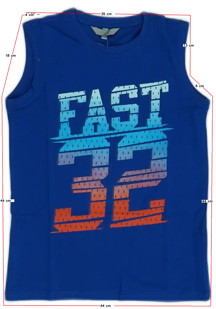 Kék OVS Fiú / Férfi atléta EU 152 / UK 12 év / US 12 év/L