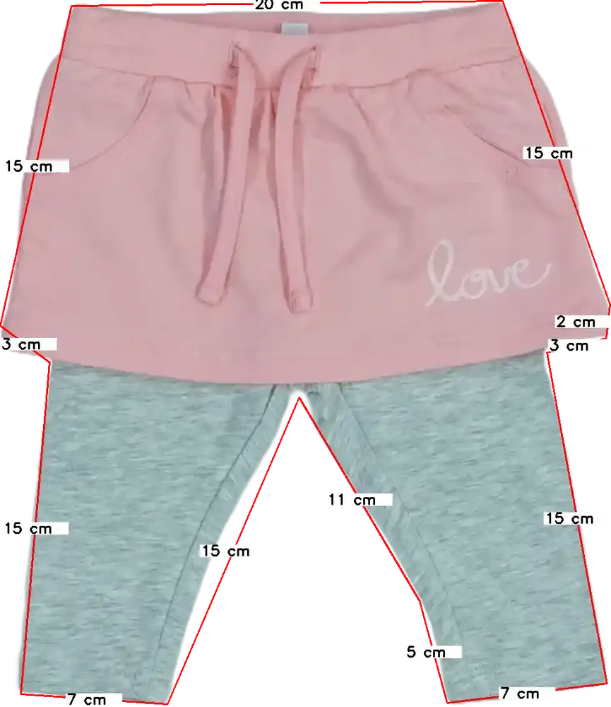 Többszínű OVS - Fagottino Leggings EU 68 / UK 3-6 hónap / US 3-6 hónap